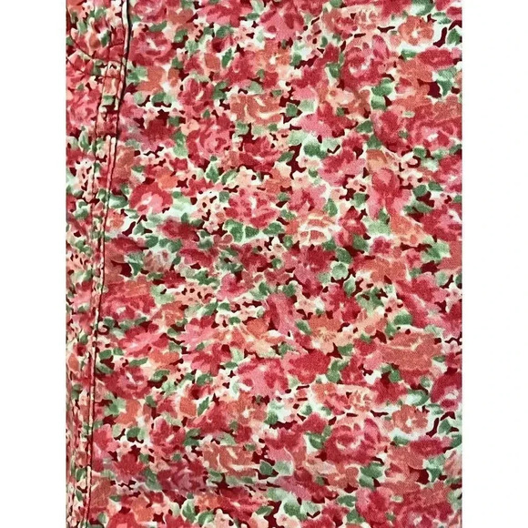 EDDIE BAUER FLORAL PENCIL SKIRT PLUS SIZE 18 - Picture 2 of 6